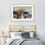 Pop African Leopard Wall Art