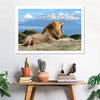 Roaring Safari Lion Wall Art