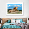Roaring Safari Lion Wall Art