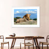 Roaring Safari Lion Wall Art