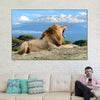 Roaring Safari Lion Wall Art