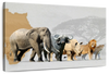 Iconic Safari Animals Wall Art