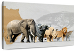Iconic Safari Animals Wall Art