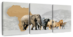 Iconic Safari Animals Wall Art