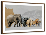 Iconic Safari Animals Wall Art