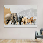 Iconic Safari Animals Wall Art