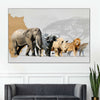 Iconic Safari Animals Wall Art