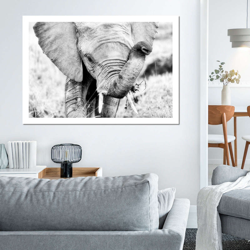 Kenyan Baby Elephant Wall Art