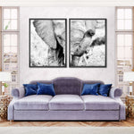 Kenyan Baby Elephant Wall Art