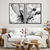 Kenyan Baby Elephant Wall Art