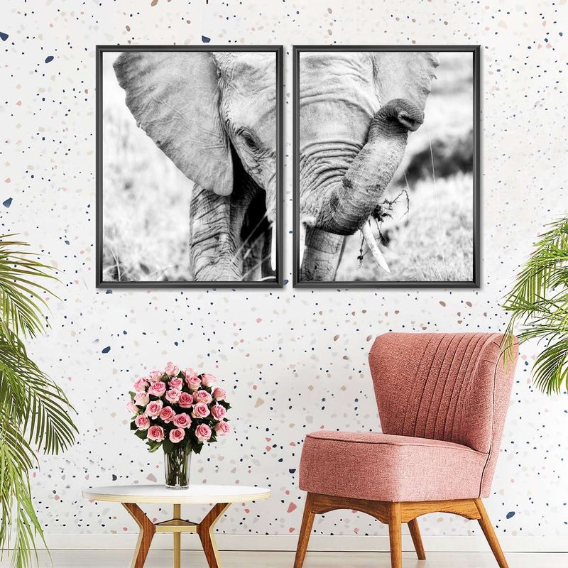 Kenyan Baby Elephant Wall Art