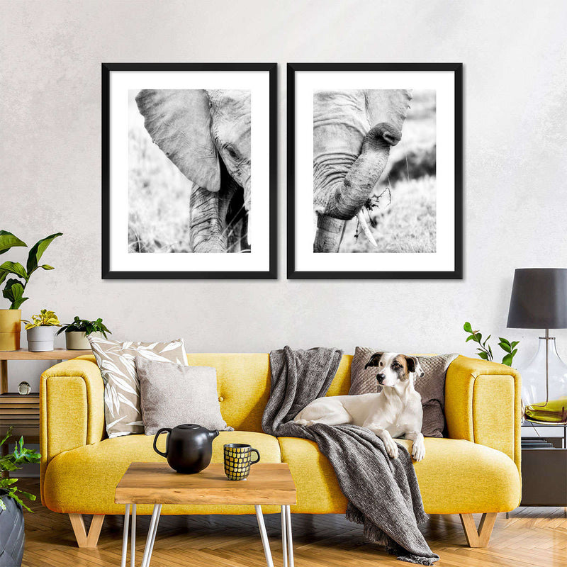 Kenyan Baby Elephant Wall Art
