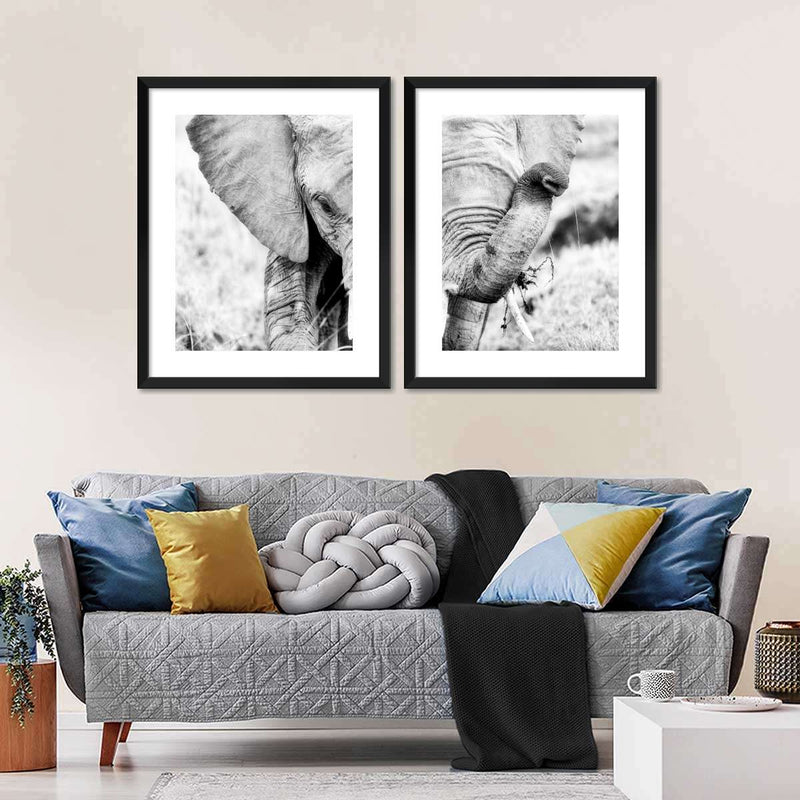 Kenyan Baby Elephant Wall Art