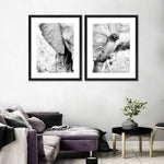 Kenyan Baby Elephant Wall Art