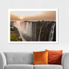 Victoria Falls Sunset Wall Art