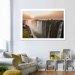 Victoria Falls Sunset Wall Art