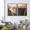 Victoria Falls Sunset Wall Art