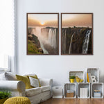 Victoria Falls Sunset Wall Art