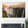 Victoria Falls Sunset Wall Art