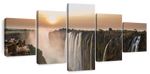 Victoria Falls Sunset Wall Art