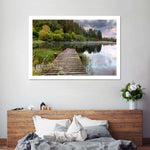 Loch Ard Boathouse Wall Art