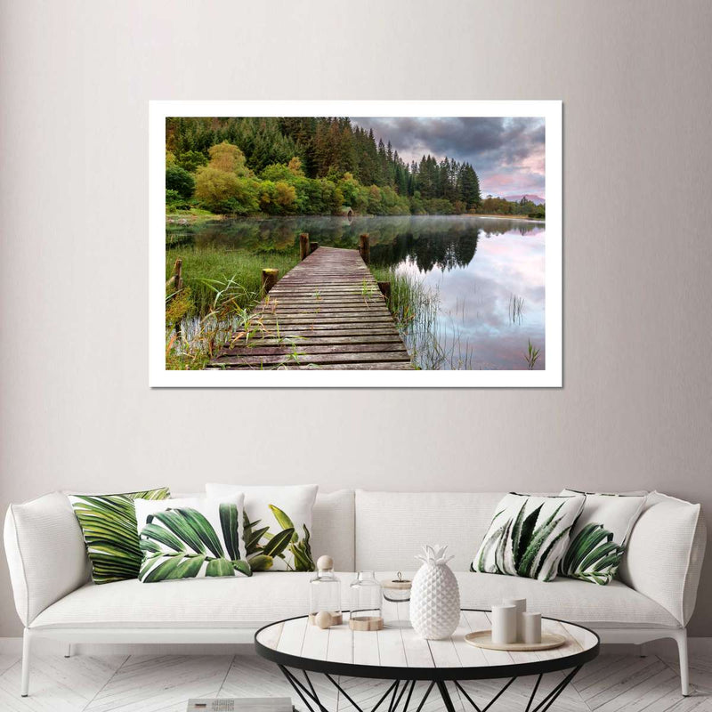 Loch Ard Boathouse Wall Art