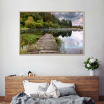 Loch Ard Boathouse Wall Art