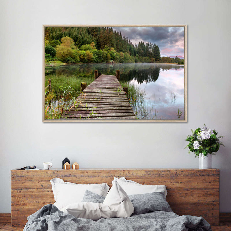 Loch Ard Boathouse Wall Art