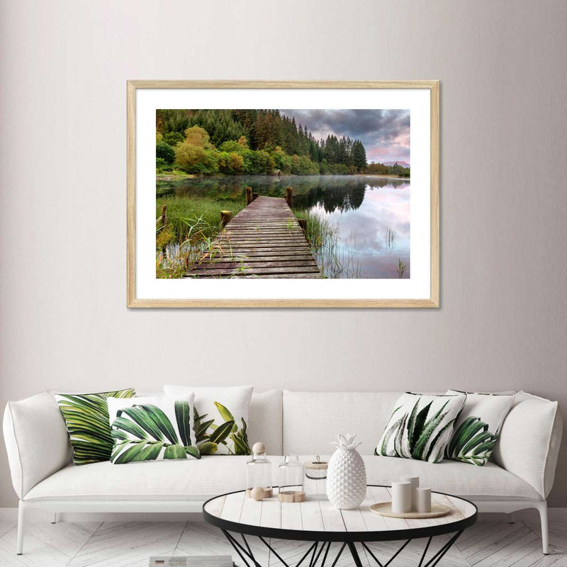 Loch Ard Boathouse Wall Art