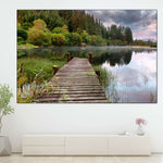 Loch Ard Boathouse Wall Art