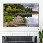 Loch Ard Boathouse Wall Art