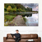 Loch Ard Boathouse Wall Art
