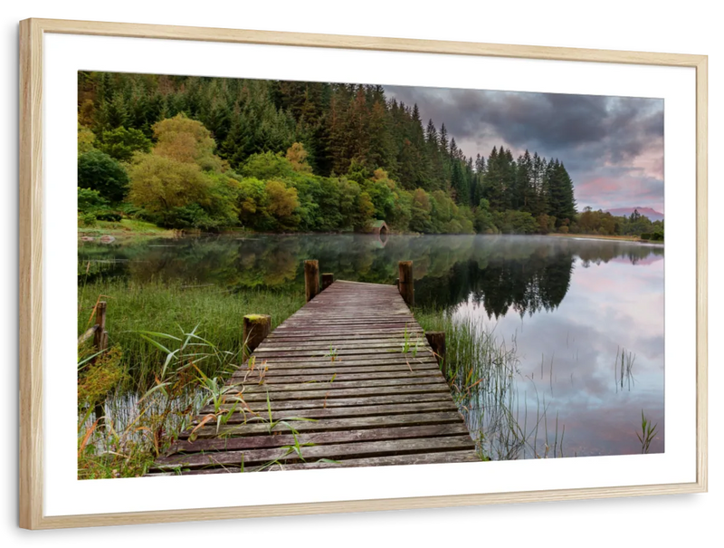 Loch Ard Boathouse Wall Art