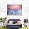 Sunset At Victoria Falls Wall Art