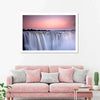 Sunset At Victoria Falls Wall Art