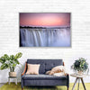 Sunset At Victoria Falls Wall Art