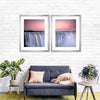 Sunset At Victoria Falls Wall Art