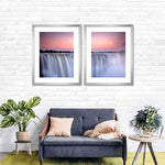 Sunset At Victoria Falls Wall Art