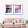 Sunset At Victoria Falls Wall Art