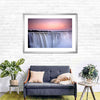 Sunset At Victoria Falls Wall Art
