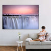 Sunset At Victoria Falls Wall Art