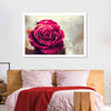 Textured Grunge Rose Wall Art