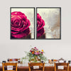 Textured Grunge Rose Wall Art