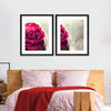 Textured Grunge Rose Wall Art