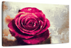 Textured Grunge Rose Wall Art