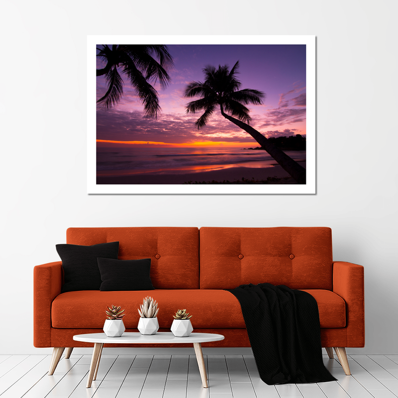 Palm Koh Samui Sunset Wall Art