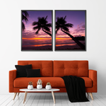 Palm Koh Samui Sunset Wall Art