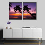 Palm Koh Samui Sunset Wall Art