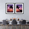 Palm Koh Samui Sunset Wall Art
