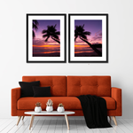 Palm Koh Samui Sunset Wall Art